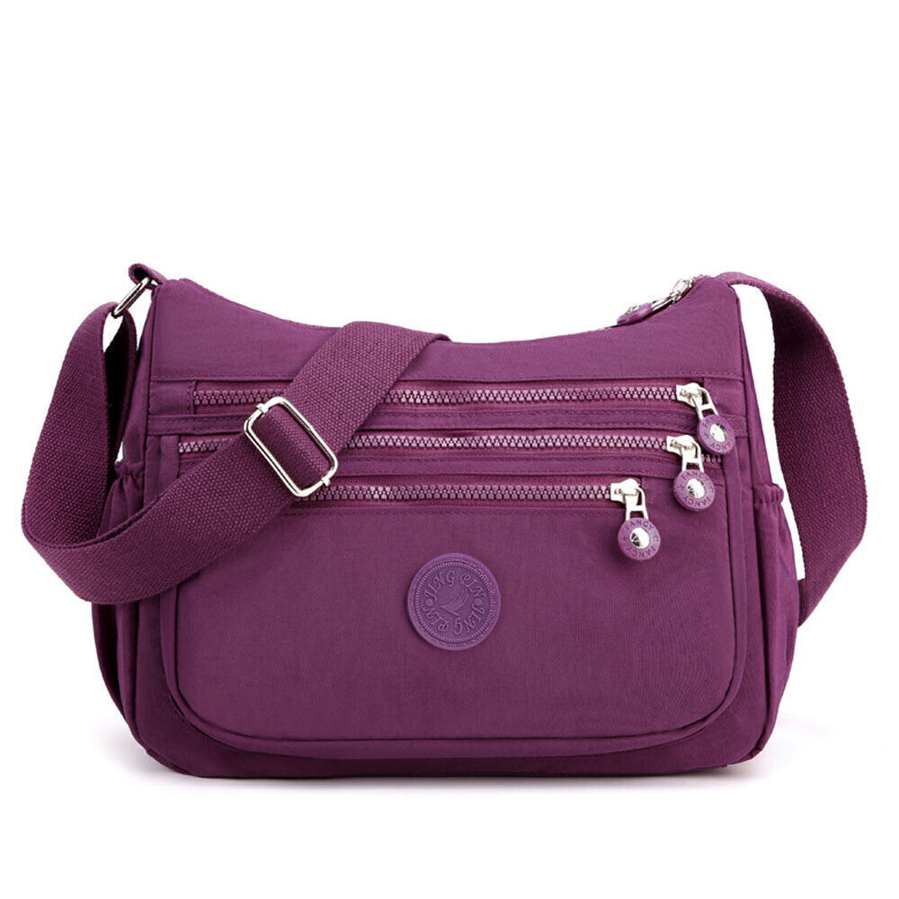 Borsa a tracolla da donna tracolla messenger multitasche nylon borsa vacanza tote bag - Foto 12 di 15