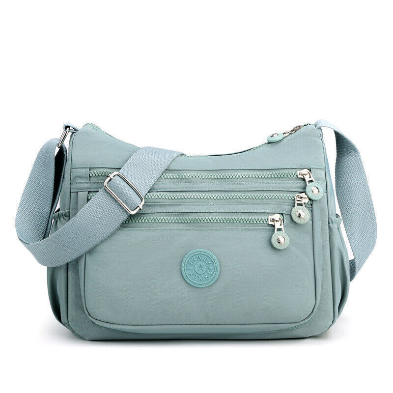 Borsa a tracolla da donna tracolla messenger multitasche nylon borsa vacanza tote bag - Foto 11 di 15