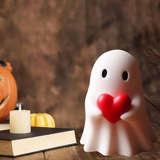 Middle Finger Ghost Statue Resin Rude Ghost Halloween Figurine Ornament Decor~ - Picture 13 of 15