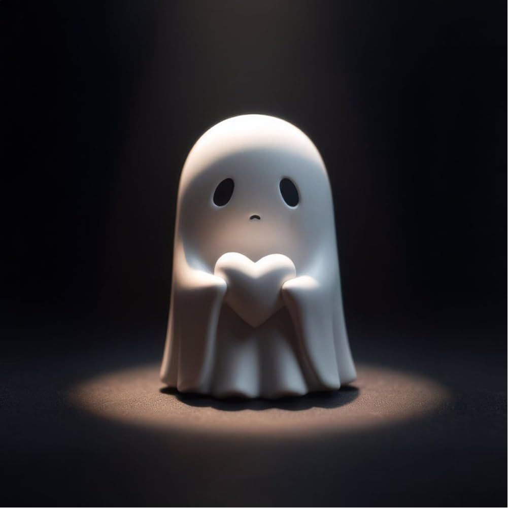 Middle Finger Ghost Statue Resin Rude Ghost Halloween Figurine Ornament Decor~ - Picture 14 of 15