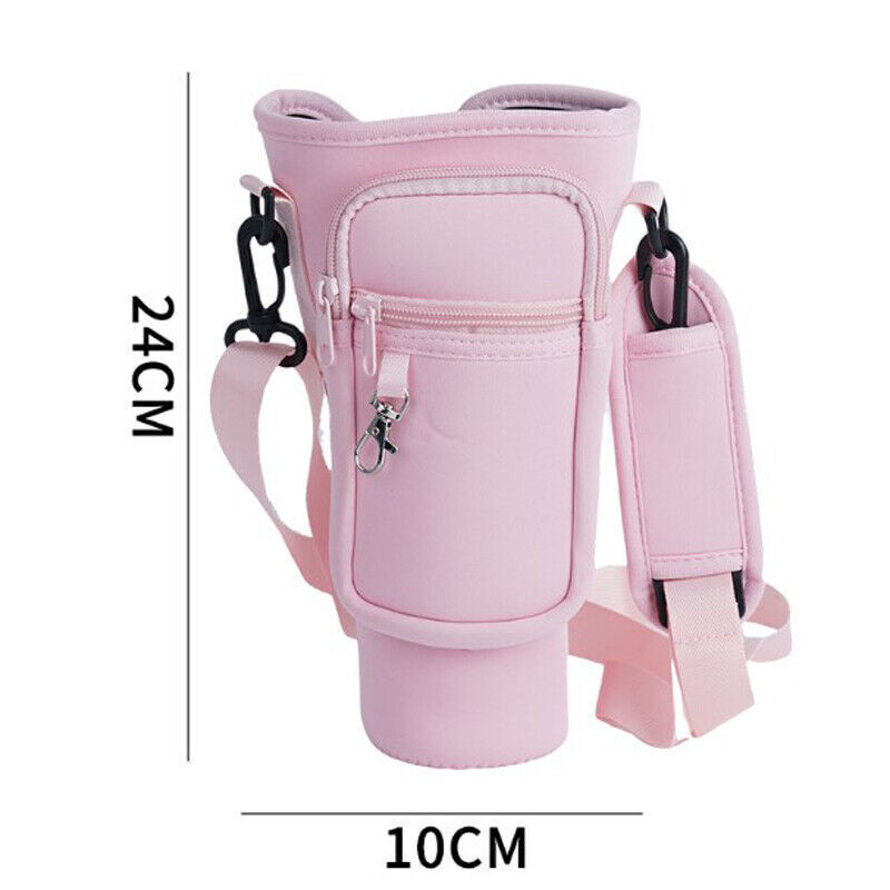 Water Bottle Carrier Bag Holder for 40oz Stanley Tumbler Cup Bottle Sling Bag UK