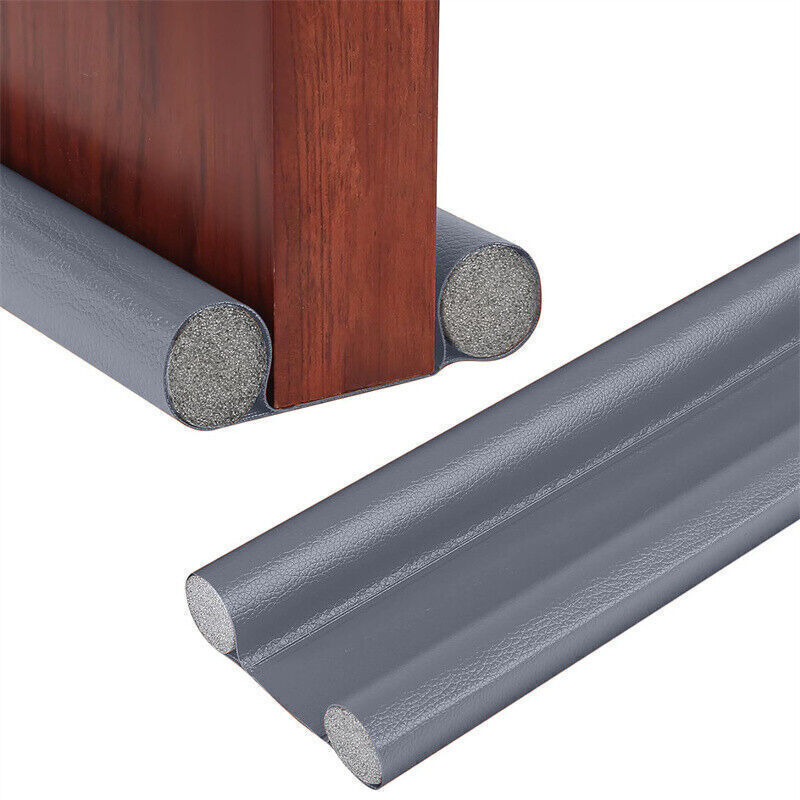 Double Side Seal Strip Draught Excluder Stopper Door Bottom Guard Waterproof New - Picture 23 of 25