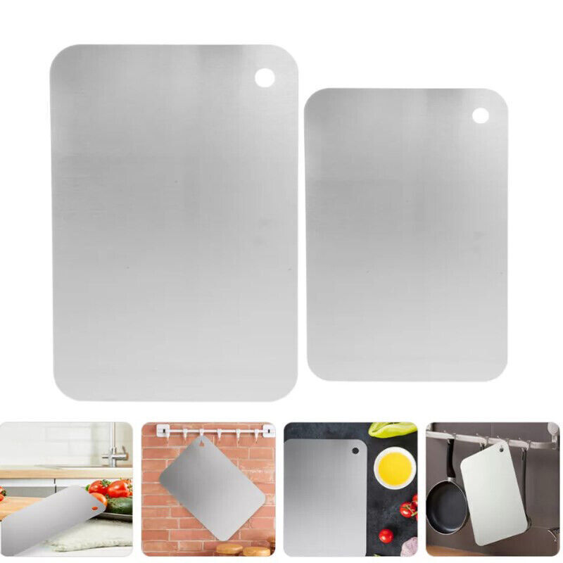 Titanium Cutting Board Double-Sided Titanium Kitchen Chopping Board Cutting Mat
