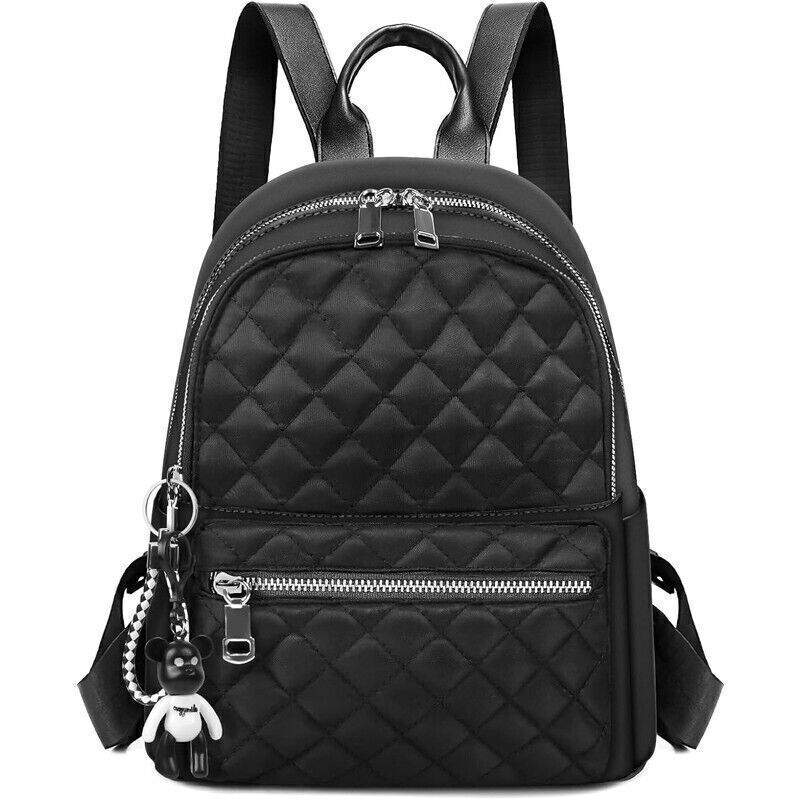Girls Nylon Casual Anti-Theft Rucksack Travel School Shoulder Bag Women Backpack - Picture 13 of 14