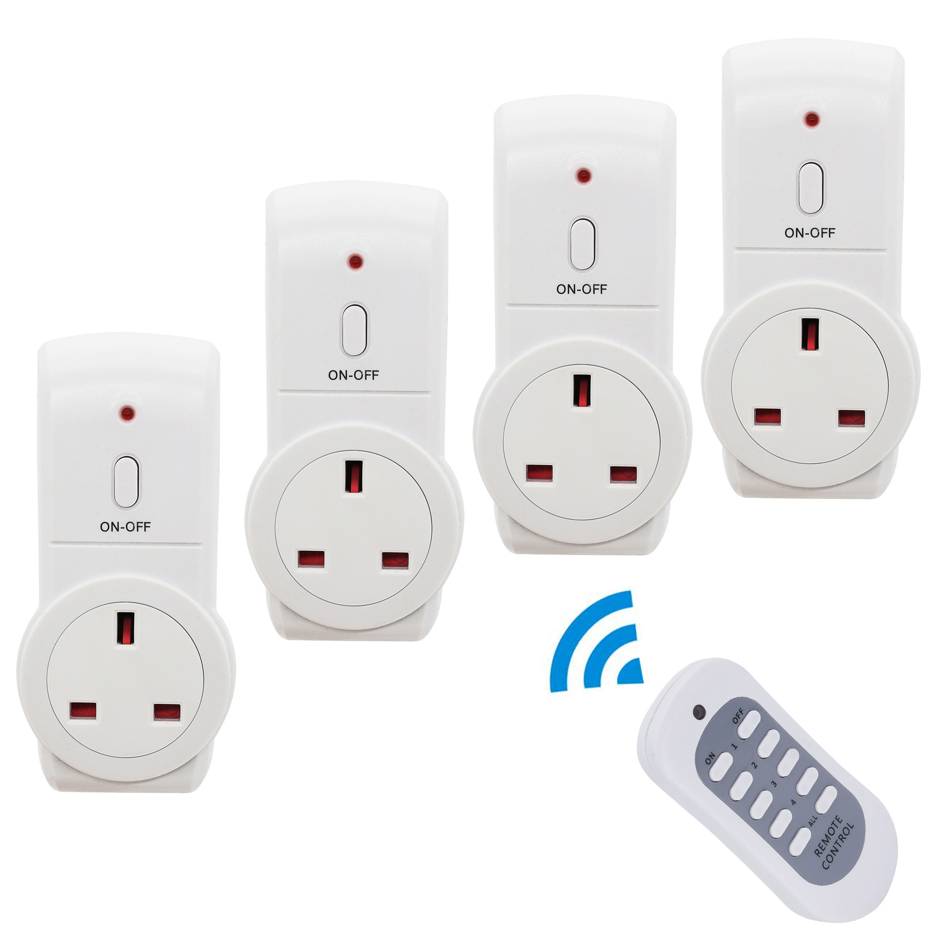 1-4X Wireless Remote Control Smart Switch Electrical Sockets House Power Outlet - Picture 17 of 17