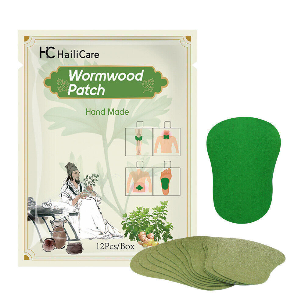 12-120X Knee Pain Relief Patches Wormwood Sticker Neck Waist Joint Ache Pads Set - Picture 13 of 16