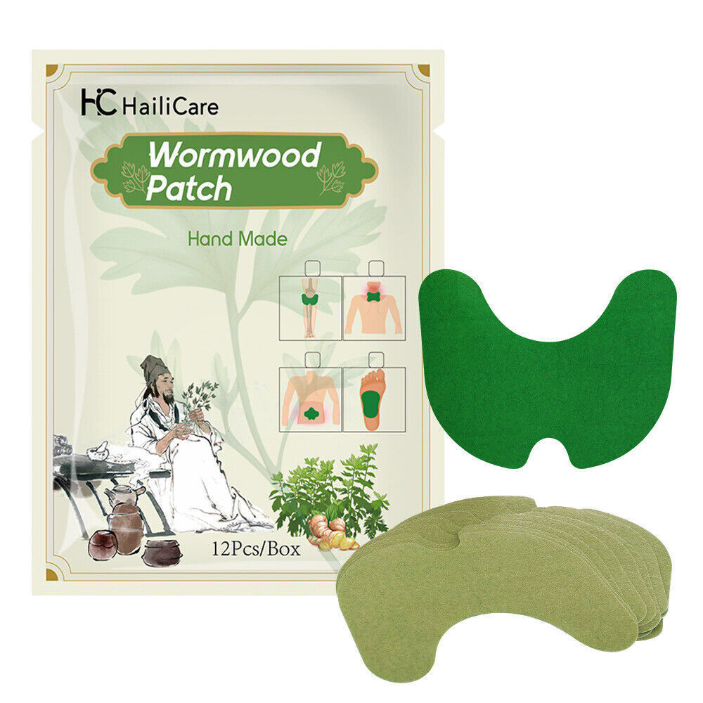 12-120X Knee Pain Relief Patches Wormwood Sticker Neck Waist Joint Ache Pads Set - Picture 16 of 16
