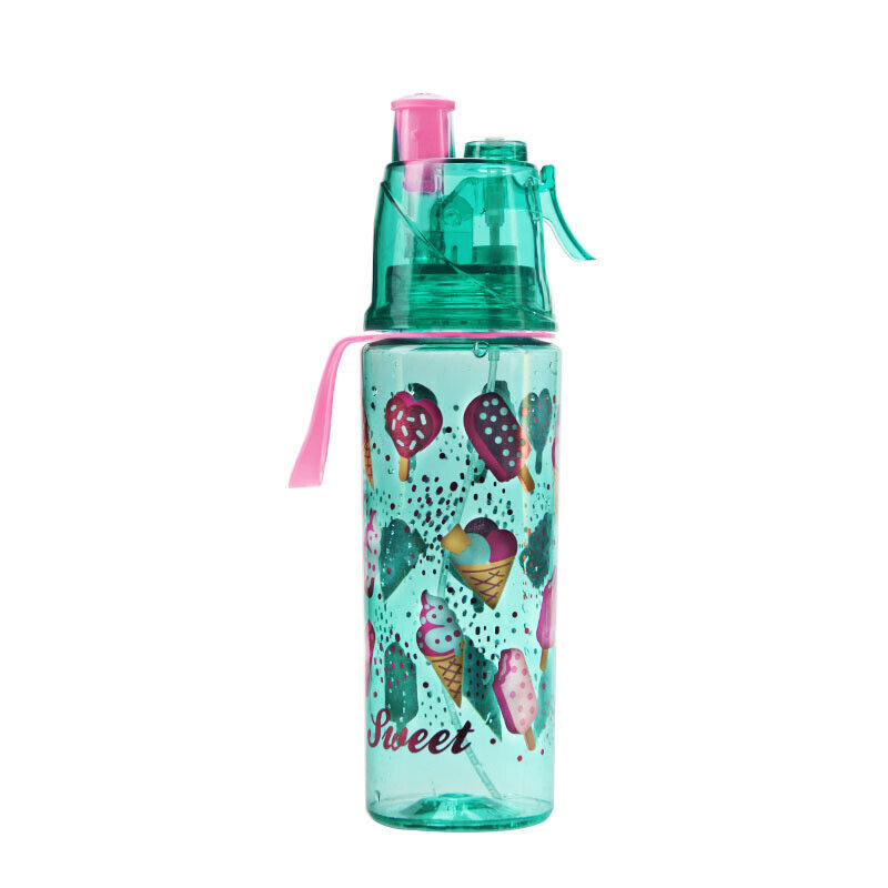 500ml Cool Down Spray Mist Water Bottle Spray Drinking Water Bottle for Kids - Picture 16 of 17