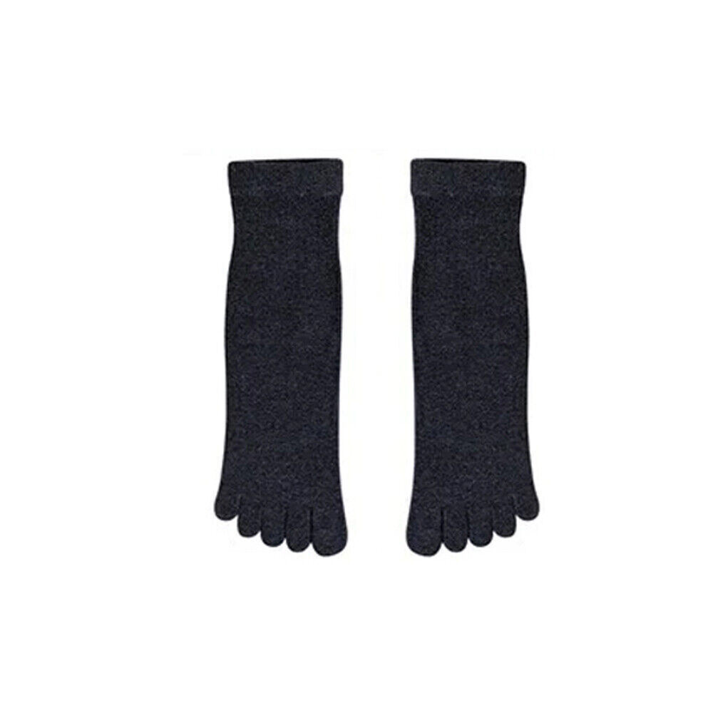 5/3 Paar Zehensocken Für Männer Und Frauen Baumwoll-Fünf-Finger-Socken Sport- B - Bild 23 von 24