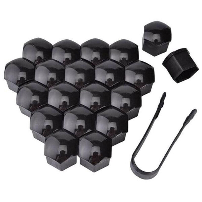 20X Universal Chrome Alloy Wheel Nut Bolt Covers Caps Key for Car 17/19/21mm UK - Picture 17 of 21