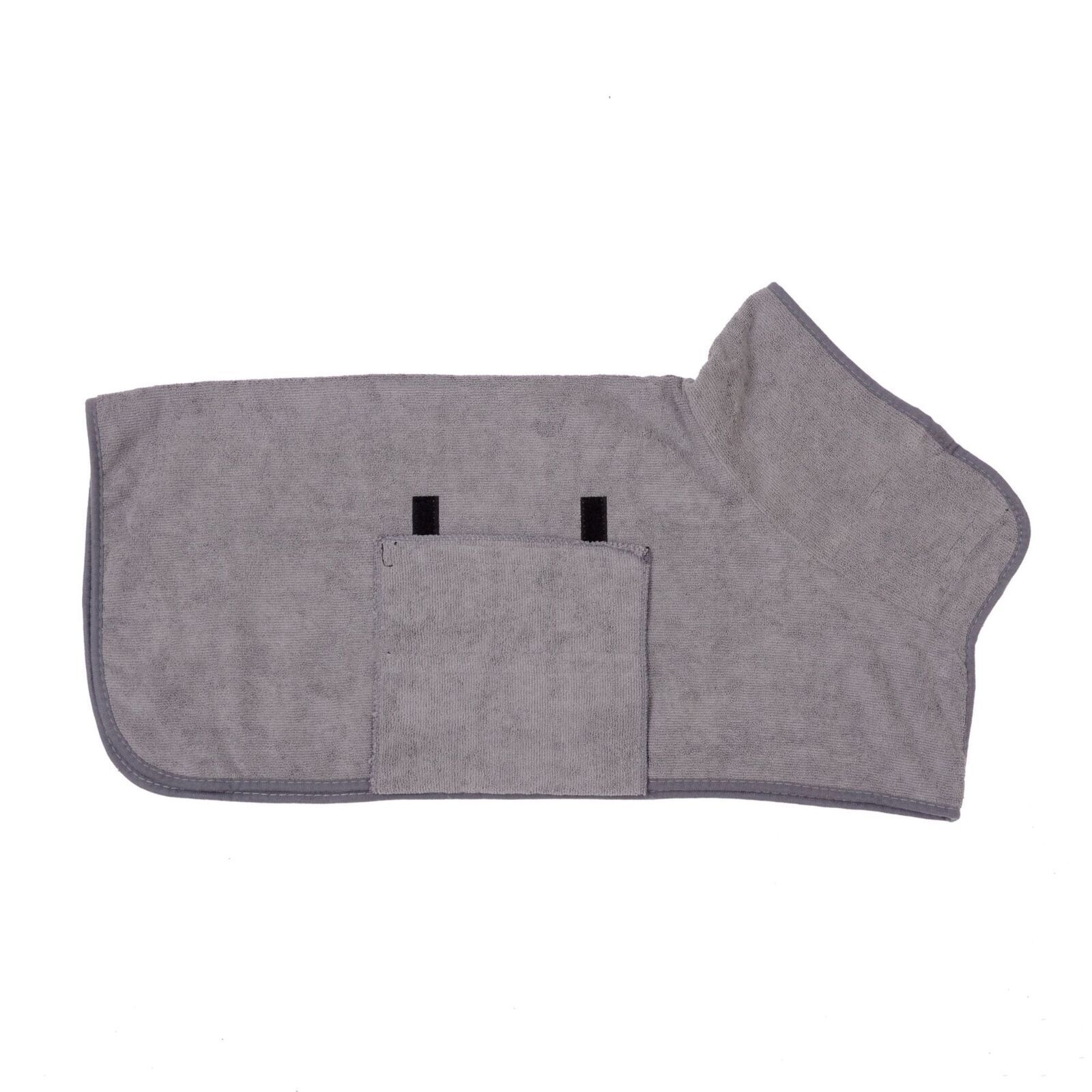 XS-XL Pet Super Absorbent Drying Coat Dog Bathrobe Towel Microfibre Bath Robe