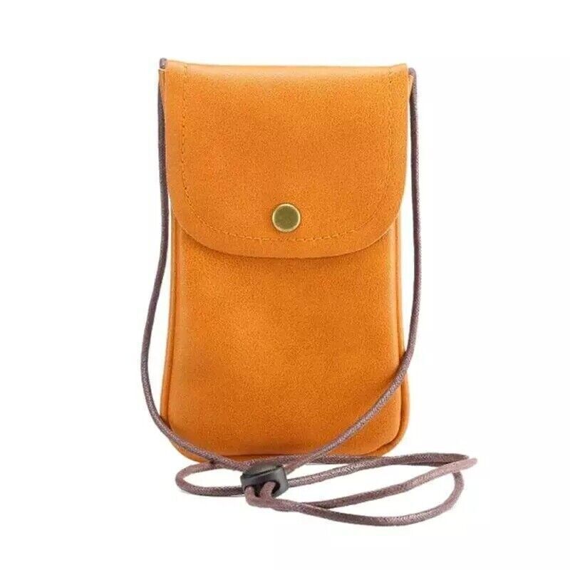 Small Cross Body Travel Pouch Wallet Passport Money & Phone Holder Neck Strap - Picture 17 of 19