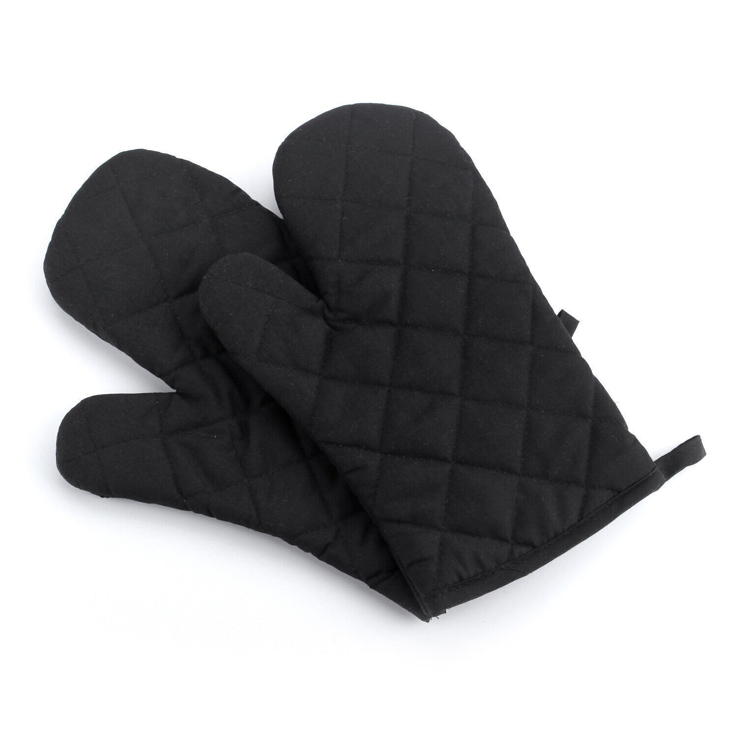 1 Pair Oven Gloves Heat Resistant Quilted Mitts Skin Friendly for Cooking Baking - Picture 11 of 13