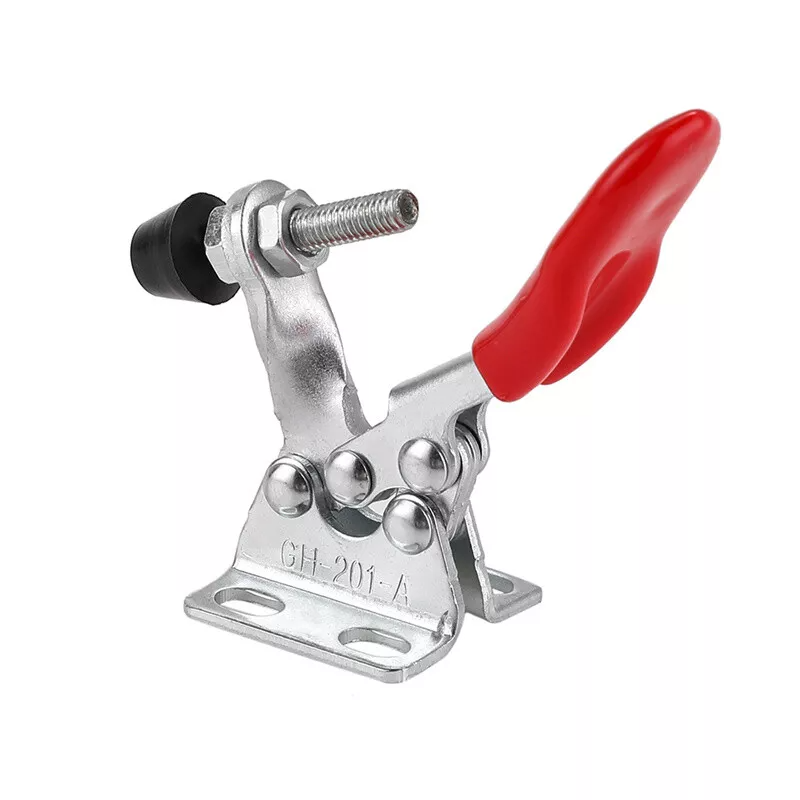 1-4x Horizontal Toggle Clamp Quick-Release Set GH-201A Woodworking Fix Clip Tool - Picture 11 of 12