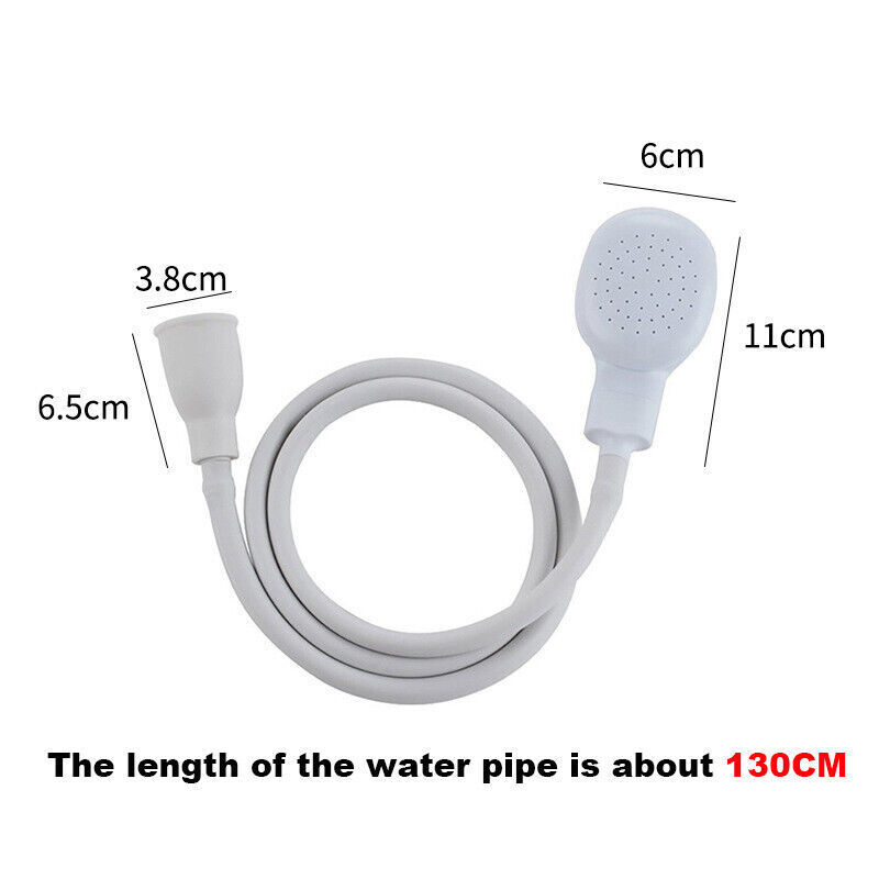 Tap Shower Spray Hose Bath Pipe Tub Sink Attachment Head Washing