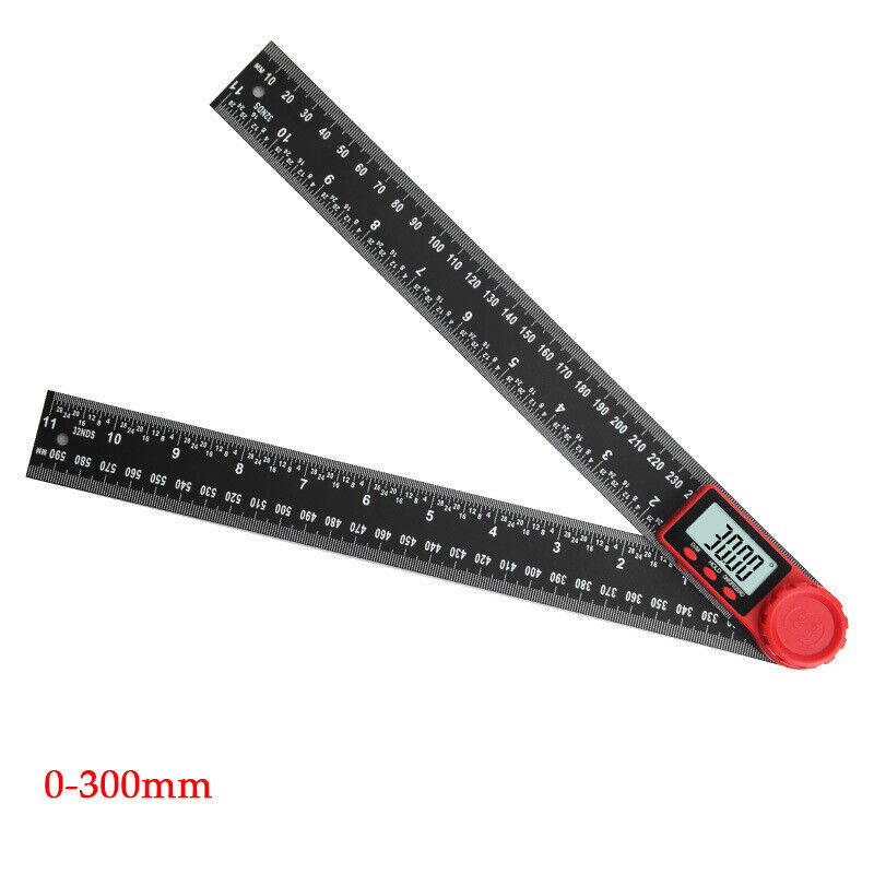 200MM/300MM Folding Digital LCD Angle Finder Ruler 360° Protractor - Picture 13 of 13