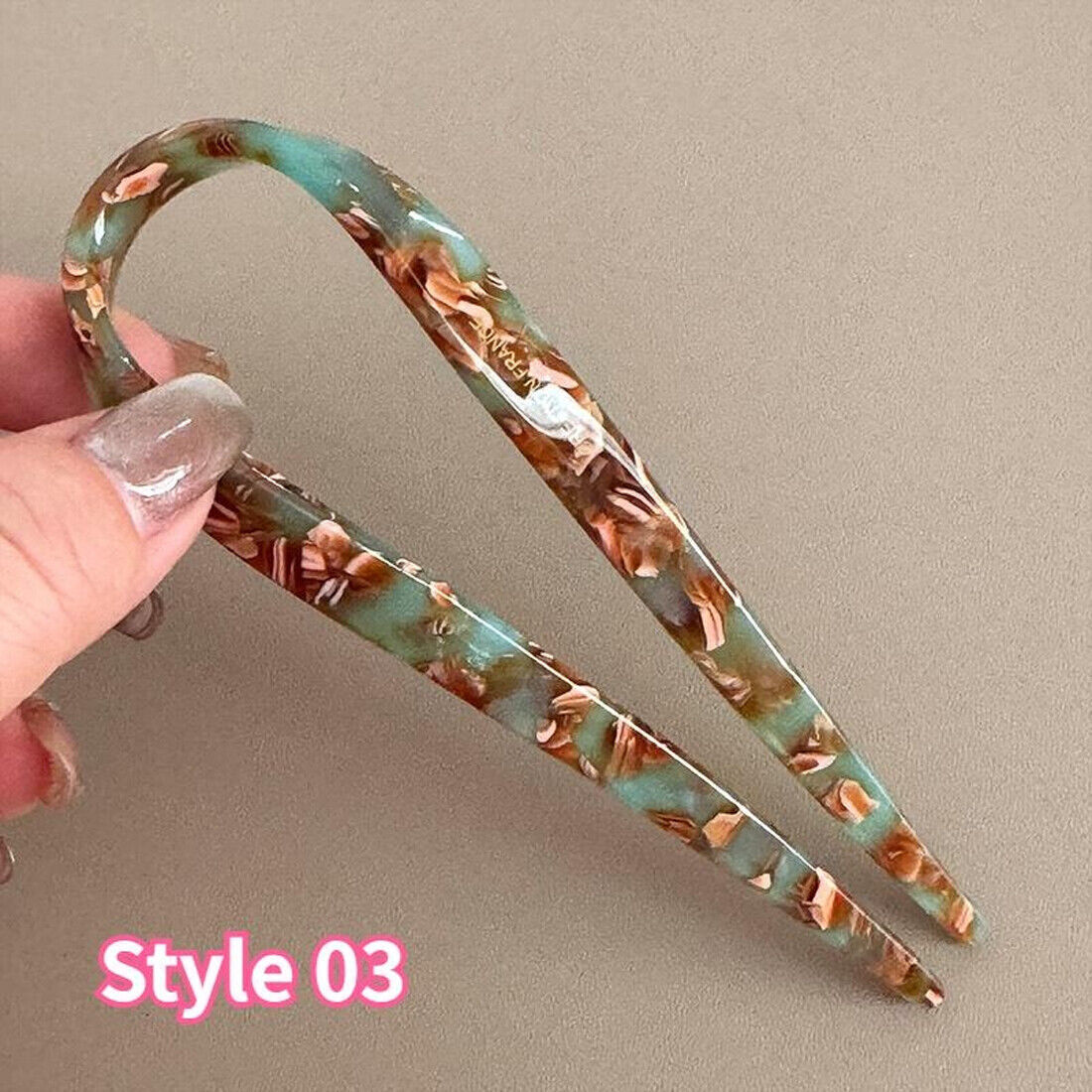Hair Pins, U Shaped French Hair Stick Fork for Buns, Flyaways, Styling - Picture 25 of 27