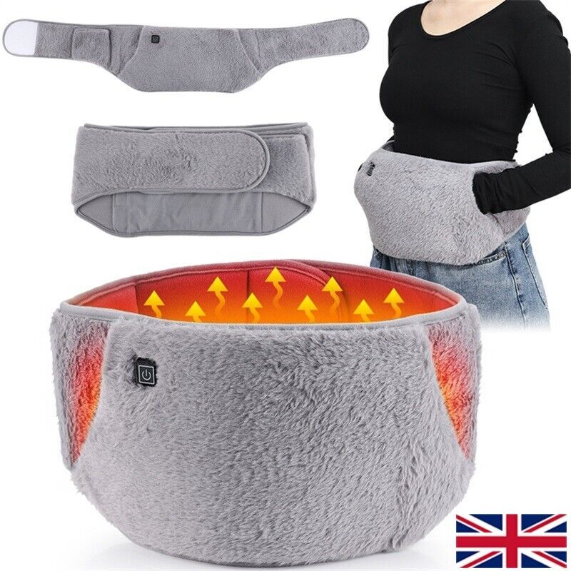 Electric Heating Menstrual Heat Pad Belt For Period Pain Relief Cramps Waist