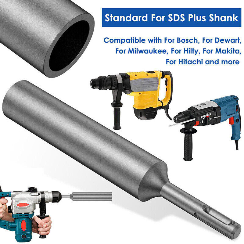 For SDS Plus Ground Rod Driver Earth Stake Hammer Drill Grounding Converter Tool