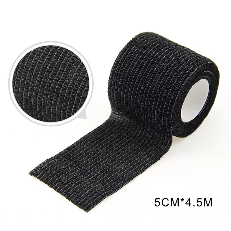 1-5 Rolls Cohesive Elastic Bandage Adhesive Wrist Ankle Gauze Tape Vet Wrap 4.5m - Picture 20 of 22