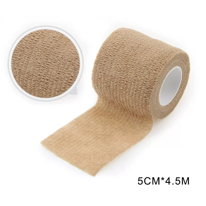 1-5 Rolls Cohesive Elastic Bandage Adhesive Wrist Ankle Gauze Tape Vet Wrap 4.5m - Picture 22 of 22