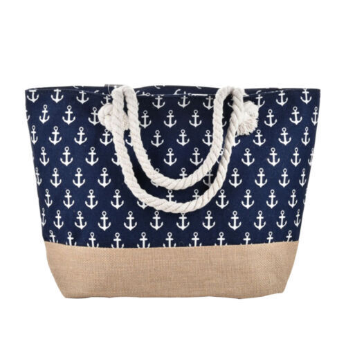 Beach Bag Extra Large Summer Beach Tote Bag with Zip and Rope Handle Waterproof