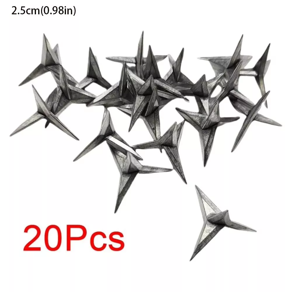 10/20X Vollstahl Autoreifen Pannenspikes Vakuum Reifen Nägel Auto KFZ - Bild 12 von 13