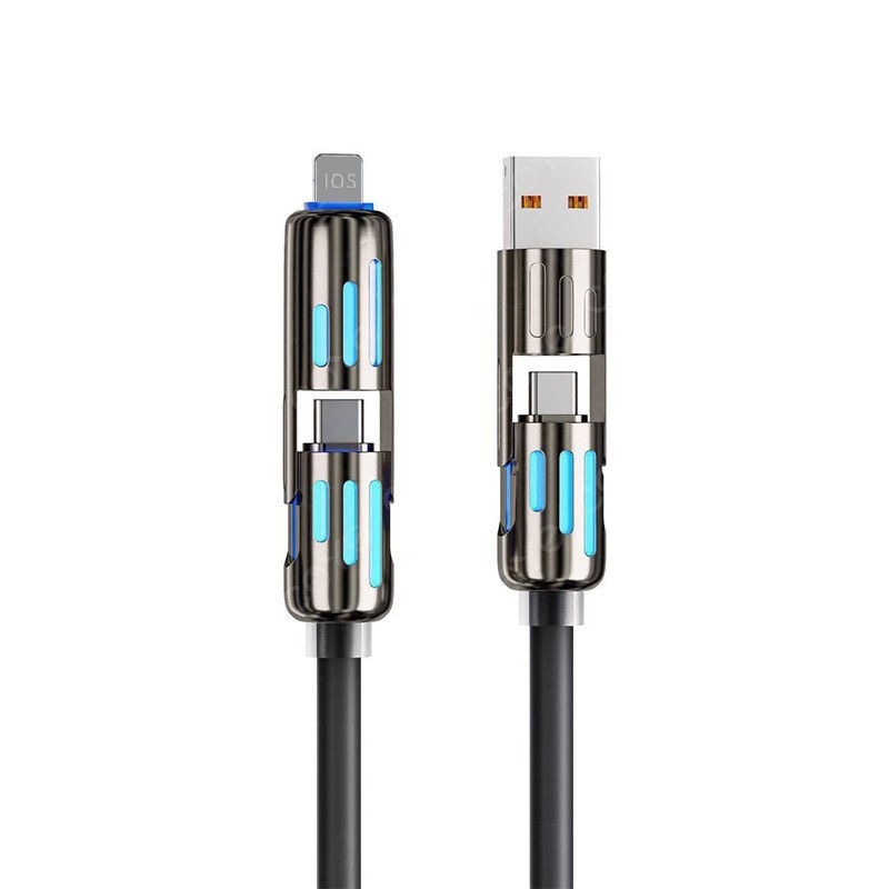 4in1 Universal USB Charging Cable 12-240W Fast Charging Charger Cord HOT - Picture 18 of 20