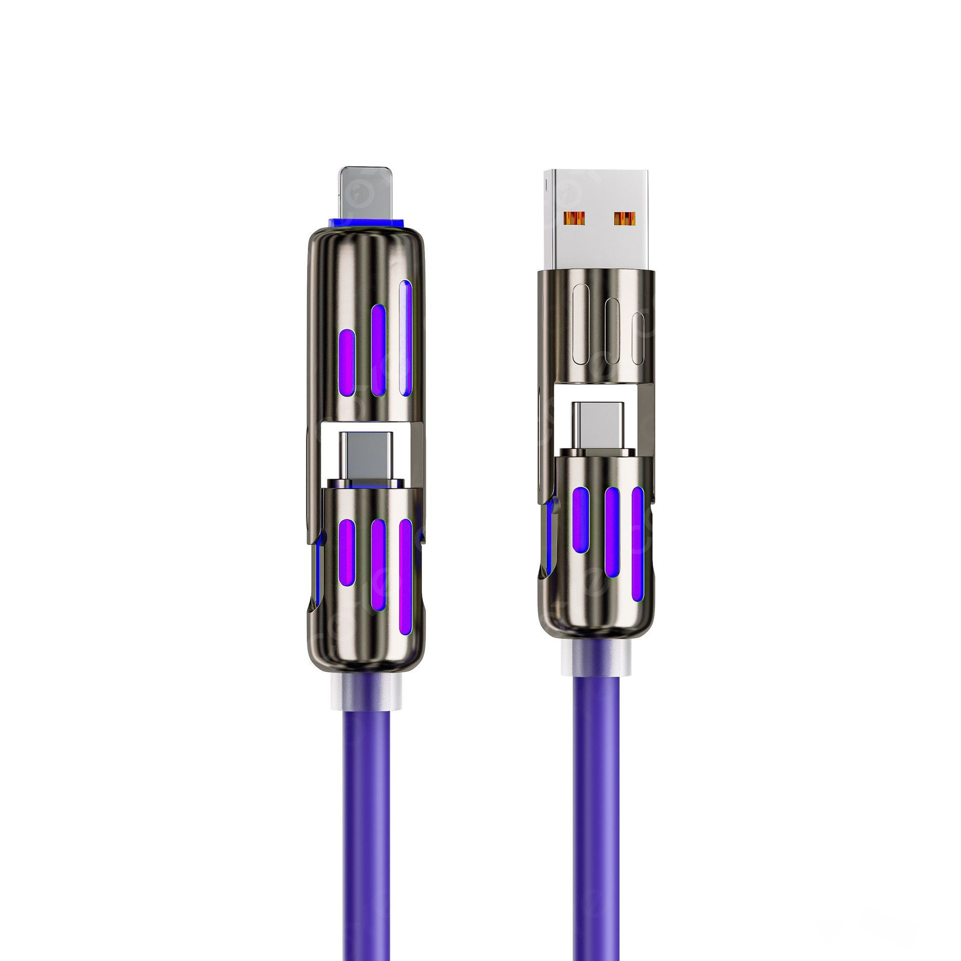 4in1 Universal USB Charging Cable 12-240W Fast Charging Charger Cord HOT - Picture 19 of 20