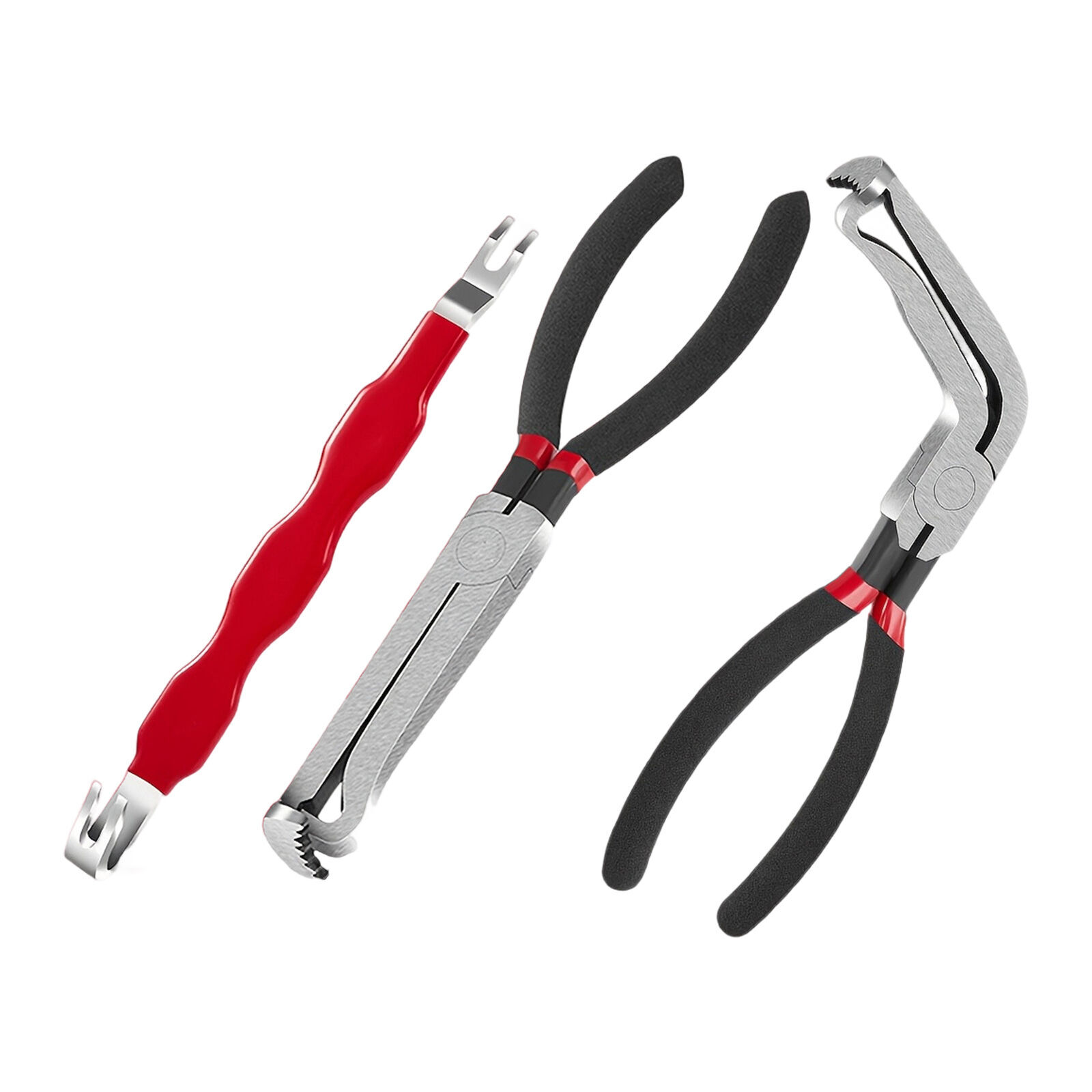 Electrical Disconnect Pliers Fuel Line Clips Spark Plug Removal Repair Tool New - Picture 12 of 17