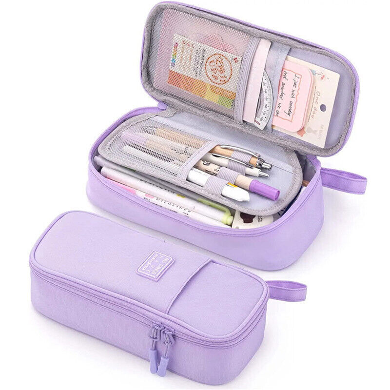 Large Pencil Case for Girls Big Capacity Pencil Pouch Stationery Organizer