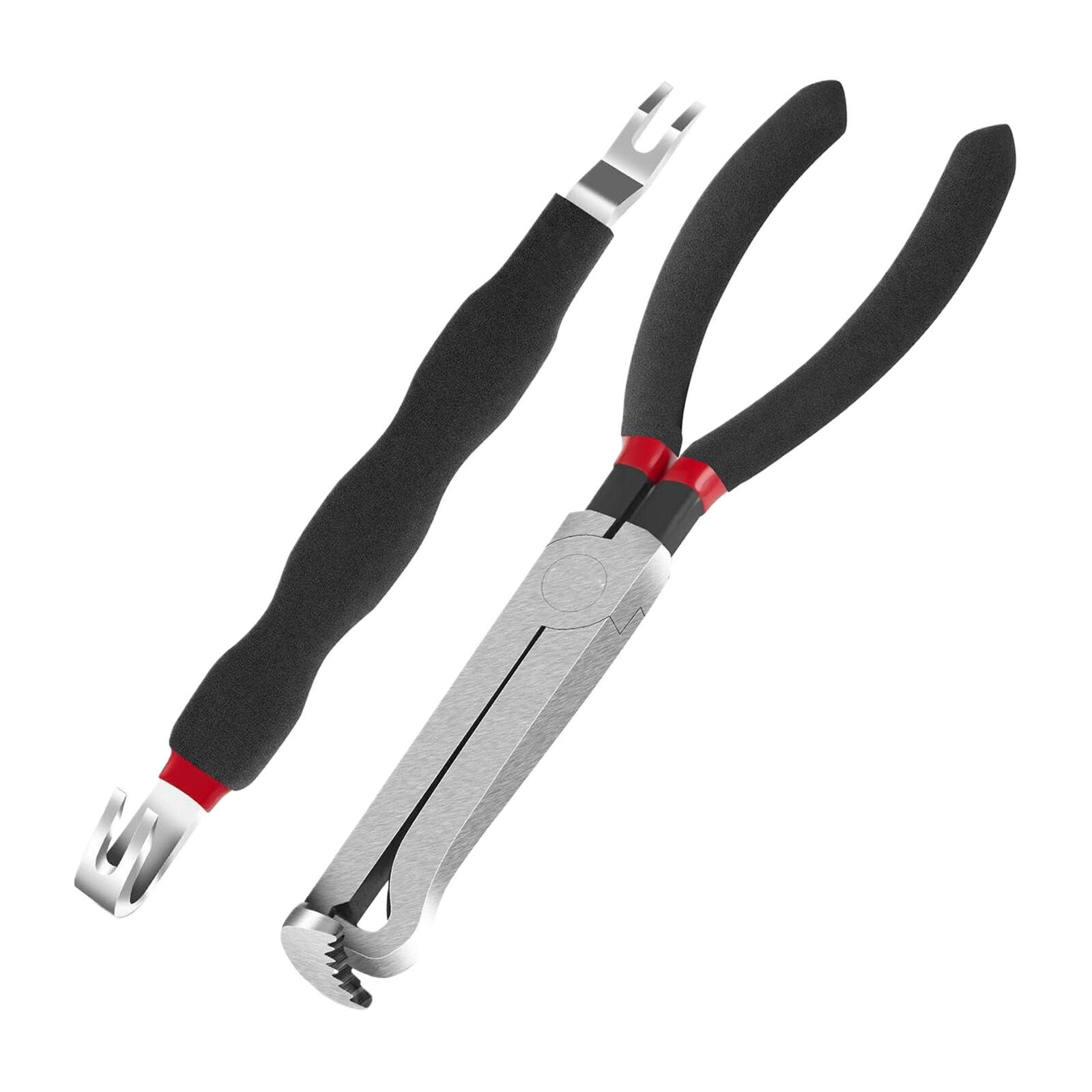 Electrical Disconnect Pliers Fuel Line Clips Spark Plug Removal Repair Tool New - Picture 12 of 18