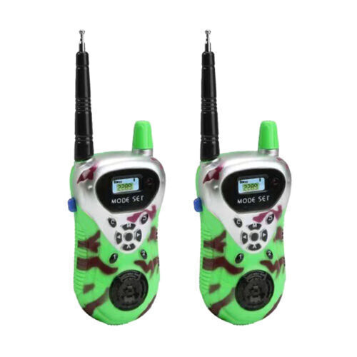 2Pcs Kids Walkie Talkies Cordless Toy for Kids Girls Boys