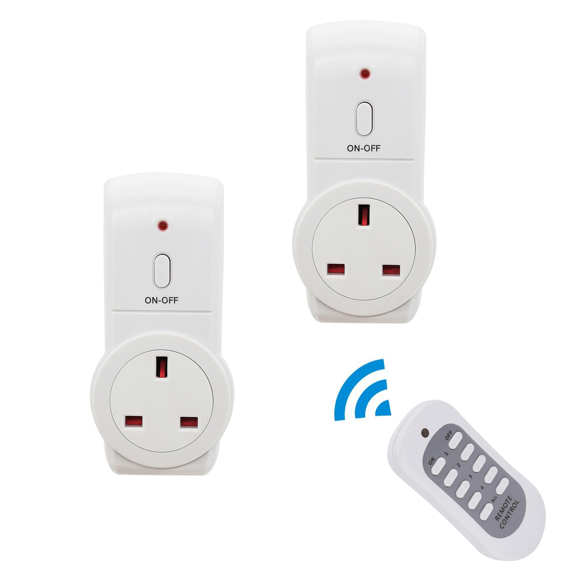 Stecker Haus Steckdose Licht EIN/AUS Schalter Steckdose Funk Fernbedienung 1-4X - Bild 14 von 16