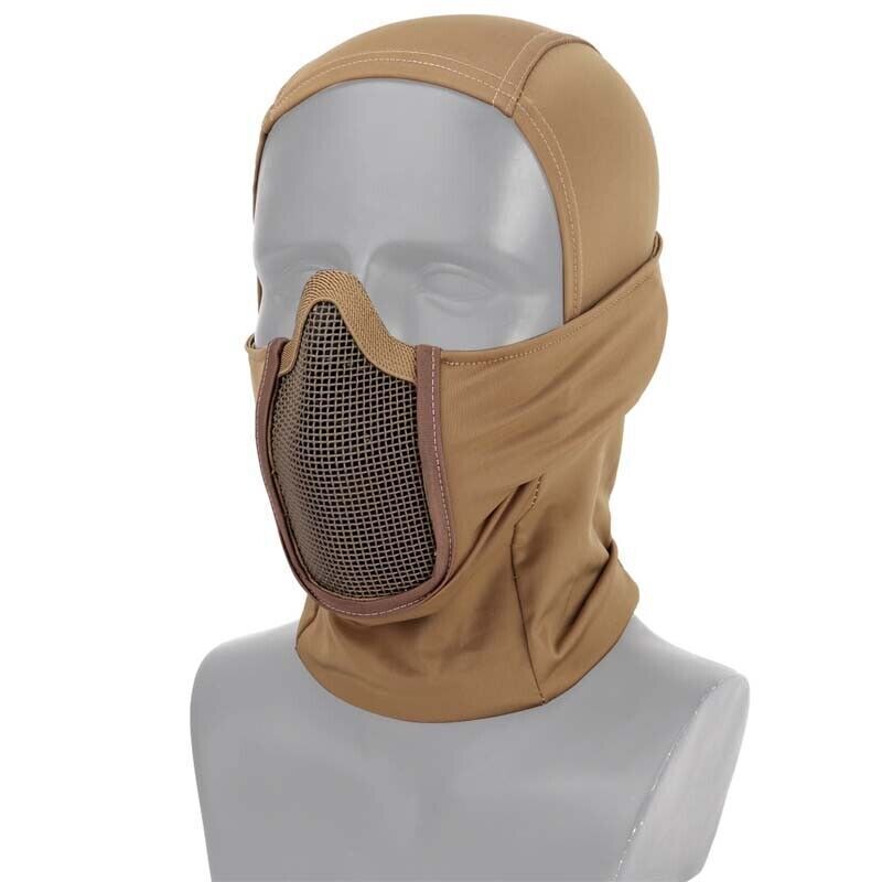 Tactical Operators Balaclava Steel Mesh Face Mask Shield Airsoft Paintballing UK - Picture 19 of 19