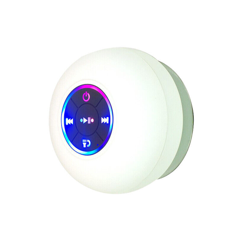 Portable Wireless Bluetooth Speaker Waterproof Suction for Shower Bathroom - Picture 19 of 21