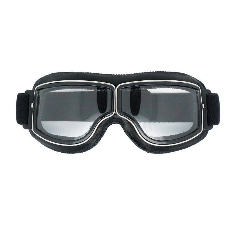 Motorcycle Windproof Goggles Retro Vintage Motorbike Glasses Bike Eyewear - Picture 13 of 17