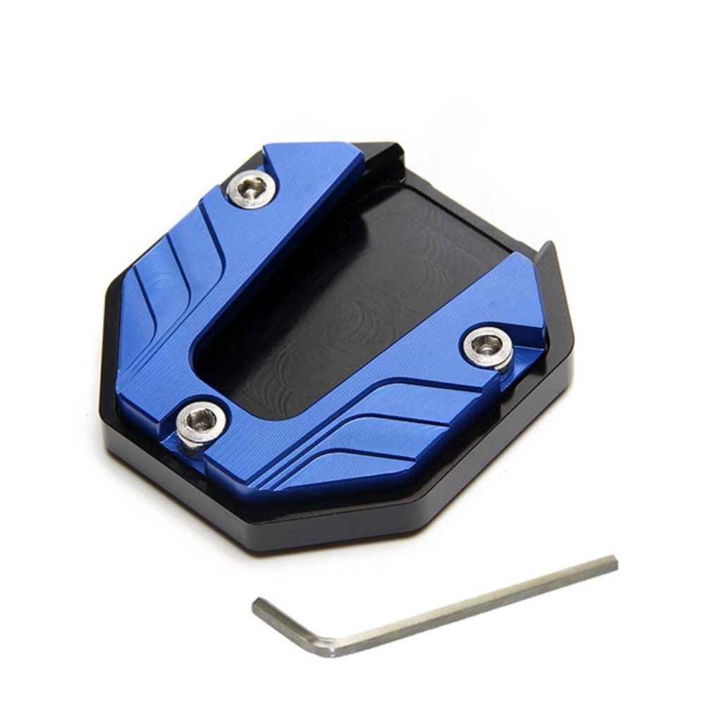 Kickstand Motorbike Side Kick Stand Pad Foot Extension Pad Parking Plate Base - Picture 15 of 17