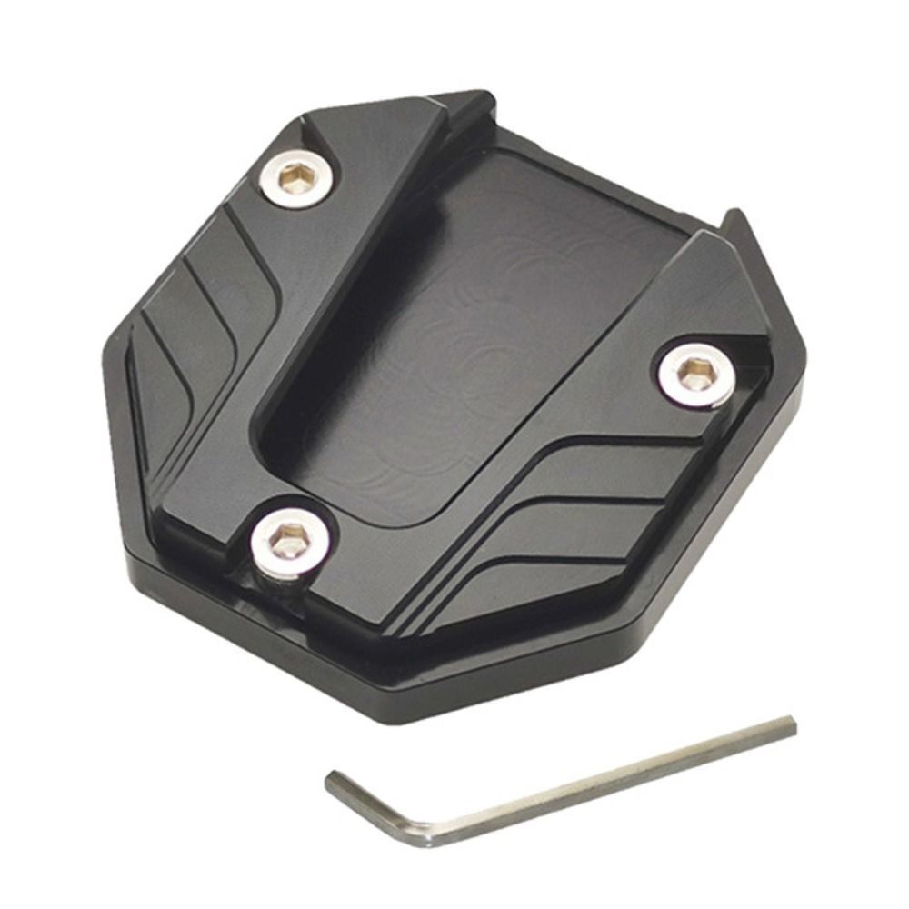 Kickstand Motorbike Side Kick Stand Pad Foot Extension Pad Parking Plate Base - Picture 13 of 17