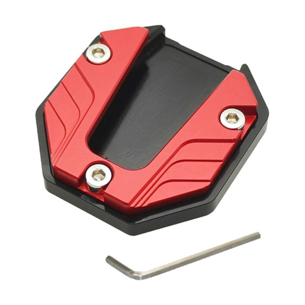 Kickstand Motorbike Side Kick Stand Pad Foot Extension Pad Parking Plate Base - Picture 16 of 17