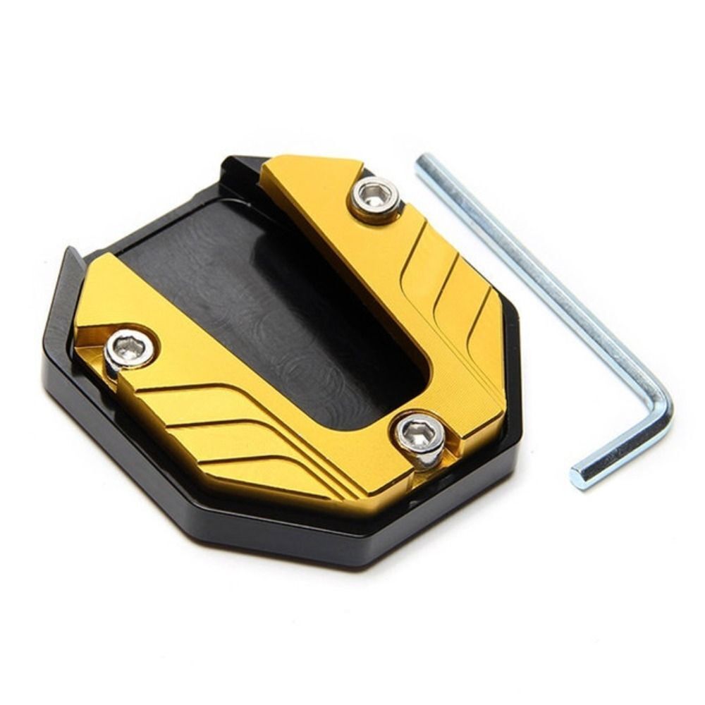 Kickstand Motorbike Side Kick Stand Pad Foot Extension Pad Parking Plate Base - Picture 14 of 17