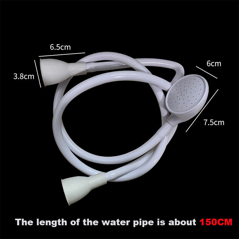 Tap Shower Spray Hose Bath Pipe Tub Sink Attachment Head Washing