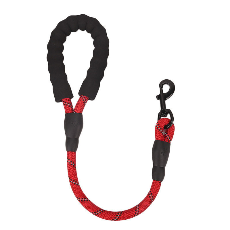 Training Dog Leash Soft Short Strong Heavy Duty Dog Lead with Padded Handle 60cm