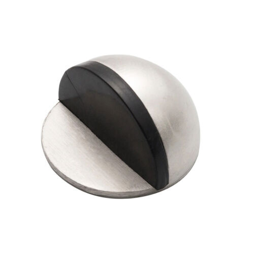 Door Stop Floor Wall Oval Stopper Stick-on Self Adhesive Buffer Stopper Rubber