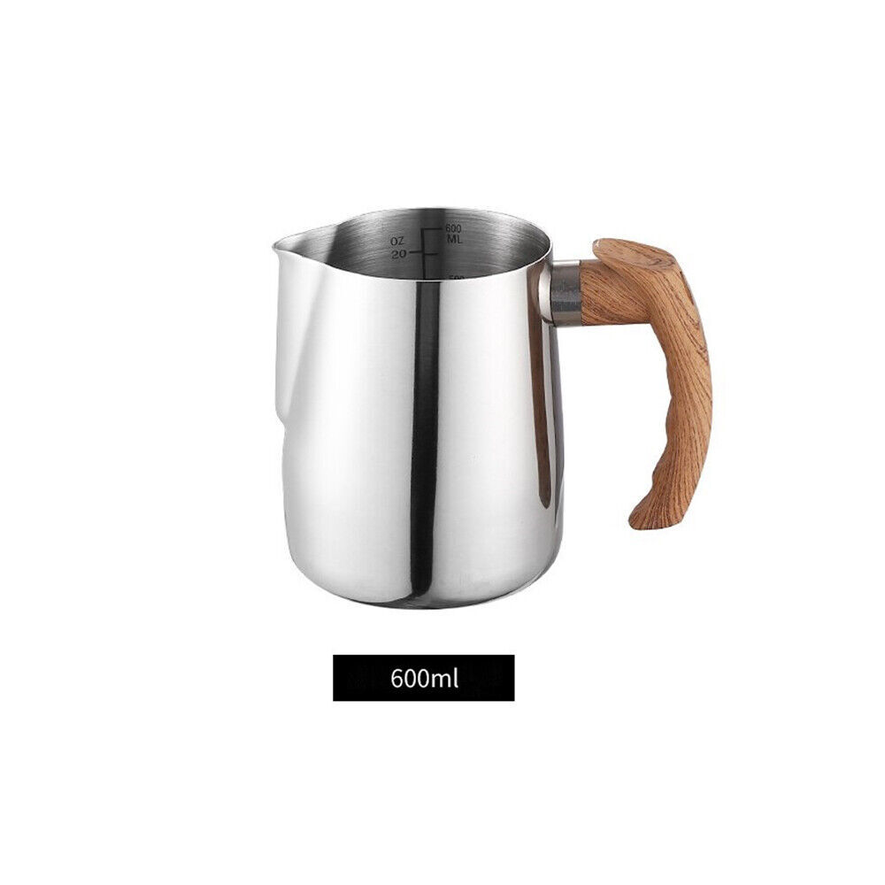 Barista Latte Frother Cup Coffee Pitcher Cream Froth Pitcher Milk Frothing Jug