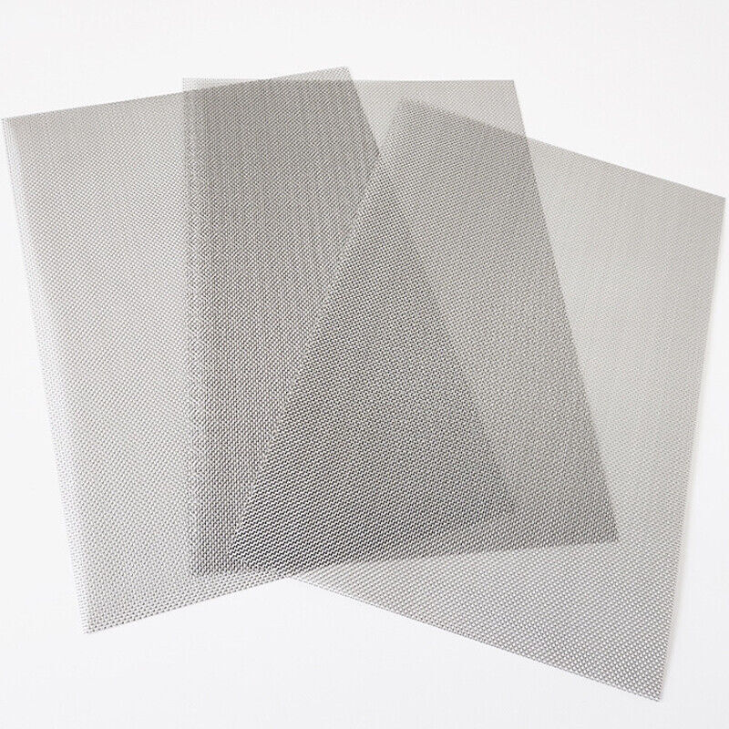 5Pc Stainless Insect Rodent Mesh Metal Fine Wire Steel Mesh Panels for Air Brick
