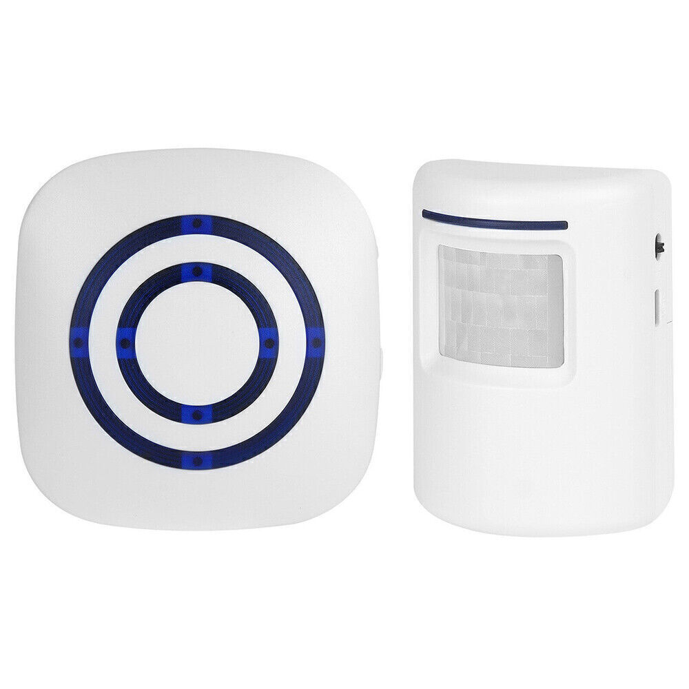 Wireless Driveway Alarm Doorbell Motion Sensor Alarm Detector Home Security