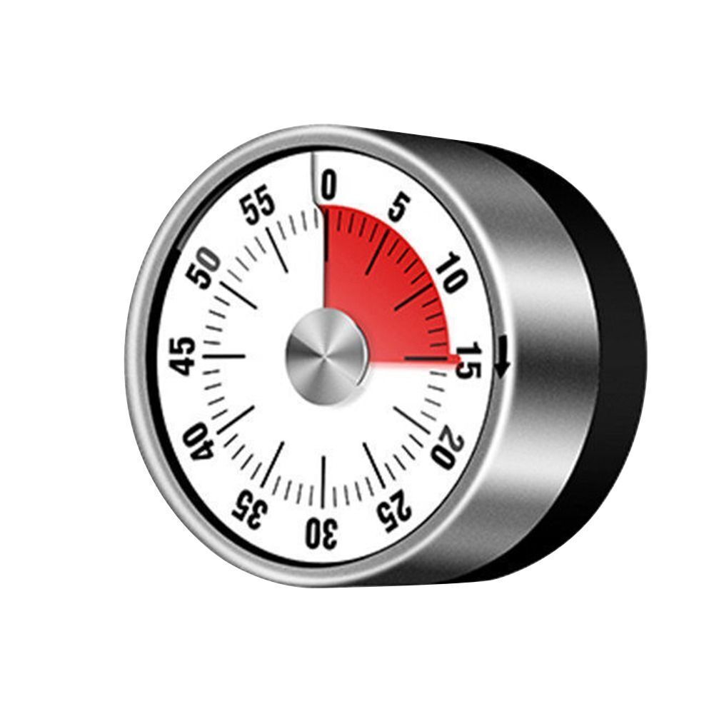 Mechanischer visueller Küchen-Countdown-Timer Wecker Magnet Zeitmesser Pomodoro - Bild 14 von 14