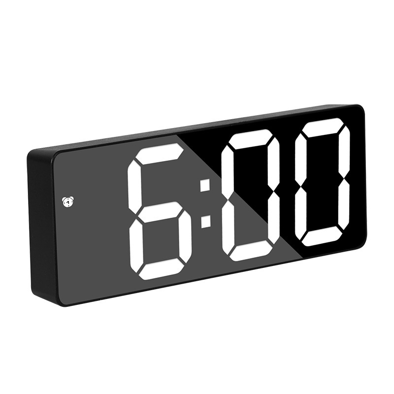 Digital Alarm Clock Large Night Light Bedside Alarm Non Ticking - Picture 19 of 21