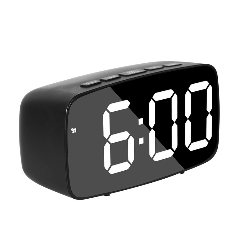Digital Alarm Clock Large Night Light Bedside Alarm Non Ticking - Picture 16 of 21